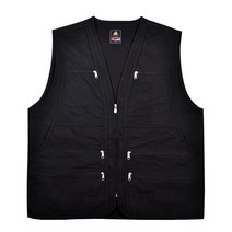 남성 8색 건빵 트윌 사계절 멀티 작업 주머니 조끼 반사띠 펜꽂이 단체복 낚시 등산 레져 배달