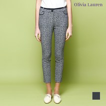 [올리비아로렌_20] [올리비아로렌] 그래픽 프린트 스키니팬츠_2VOPDLTM3131