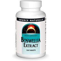 소스내츄럴스 보스웰리아 추출물 375mg 타블렛, 100개입, 1개