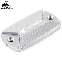 CNC 오토바이 프론트 브레이크 KYMCO X-TOWN 용 오일 리저버 캡 커버 K-XCT 125 300 XCITING Downtown 125 250 300 400 S400 Mot, 04 KYMCO SILVER