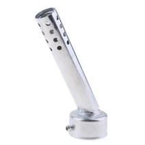 범용 바이크 오토바이 배기 캔 킬러 소음기 머플러 앵글 배플 조정 가능 48mm, 한개옵션0