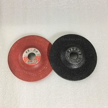 제일연마 4인치 연마석(옵셋) WA36PB A36PB 6T, A36PB(검정색), 1개