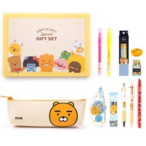 카카오프렌즈 필기구 문구세트, 라이언세트