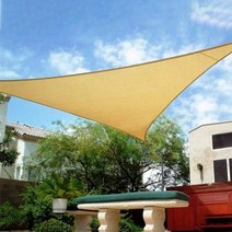 카페_통풍_가림막_차양막_테라스_사각_옥상_매쉬썬쉐이드_차단막_삼각_그늘막 709C, 매쉬썬쉐이드 사각베이지 3x3