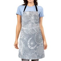 빅사이즈방수앞치마 용접 여름 린넨 앞치마 만다라 미학 여성용 주방 앞치마 오리지널 방수 소녀 커스텀 남자 웨이터 작업 오일 방지 빈티지 페르시아125840, 22102wq-000421-_66X81CM(XL)