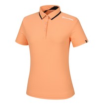 [테일러메이드]여성 배색 포인트 카라 반팔티셔츠 TWTYJ6908-304