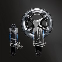 3 시트 산악 자전거 크랭크 보호 필름 커버 자전거 크랭크 테이프 가드 카본 섬유 섬유 유니버스 니크 플레이트 대통, 스타일 b