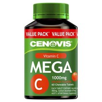 Cenovis Mega C 1000mg 60 Tablets, 1병, 60정