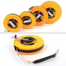 거리측정 원형줄자 10~30m 2개 표적거리 100미터줄자 건설공사 자성줄자, 15M