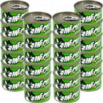 +[플렉스온]+미아오캔 헤어볼+참치 24개 냥이통조림 애묘간식 고양이[FLEXONmarket]+