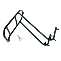 20 접이식 자전거 전면 수하물 캐리어 알루미늄 합금 전면 카고 랙 V 브레이크 디스크 브레이크 자전거 캐리어 Dahon P8 다혼 P8, 02. Black