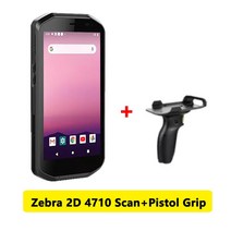 북스캐너 책스캔 안드로이드 9.0 GMS 4G 휴대용 LTE NFC RFID 리더 데이터 터미널 PDA 2D 레이저 바코드, 05 Zebra 2D Pistol_02 UK