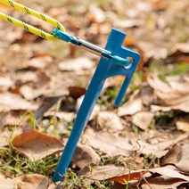 캠핑팩 텐트 타프팩 야광링 콜팩 단조공법제작 단조팩, 3컬러단조팩 30cm, 블루