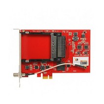 TBS6290se DVB-T2TC FTA 및 암호화된 TV 채널용 이중 CI 슬롯이 있는 PCI Express 지상파 케이블 튜너 카드