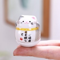 세라믹 마네 키 네코 홈 장식 만화 일본 행운의 고양이 텀블러 풍수 포춘 동상 방 액세서리, 07 7