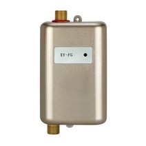 3800w 전기 온수기 순간 온수 샤워 흐름 빠른 가열 주방 욕실 스테인레스 스틸 탱크리스 온수기, 주황색, 영국 플러그