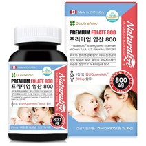 네추럴라이즈 프리미엄 엽산 800 90정 1박스