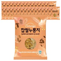미식백과 찹쌀누룽지 60gx30봉 구수한 맛있는 몸에좋은 간편식 여행용 누룽지, 찹쌀, 30봉, 2.1oz