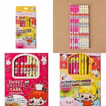 10자루 HB연필 원목연필 지우개달린연필