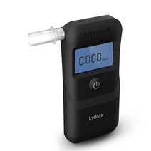 xiaomi lydsto 알코올 테스터 휴대용 디지털 음주 측정기 lcd 디스플레이 휴대용 미니 미터 블로잉 테스터 감지기, 검은색