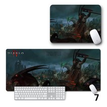 디아블로 4 게이밍 마우스 장패드 A17, 3mm, 900*400mm, 7, 1개