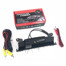 닛산 Tiida C11 Pulsar Latio Versa Hatch 용 VKAUTO 후면보기 카메라 2005 ~ CD 역방향 주차 백업, 01 Trunk Handle CAM
