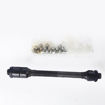 자전거 쓰루 액슬 샤프트 MTB 퀵릴리스 허브 리어 퀵 릴리스 중공 축 어댑터 Shimano 프론트 백 레버, 3