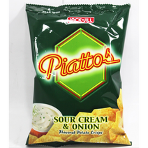 피아토스 양파맛 감자칩, 20개, 85g