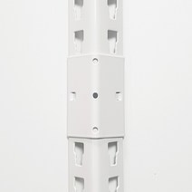 스피드랙 기둥 연결 브라켓 4P 세트, 화이트