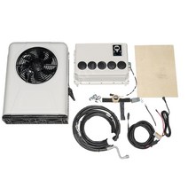 화물차 무시동에어컨 차박용 차박 캠핑카 카라반 캠핑 승용차 트럭 에어컨 12v 24v, 24V내장높은구성