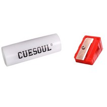 Cuesoul 큐 팁 셰이퍼 도구 풀 큐 팁 66mm 길이 당구 액세서리 10-14mm 큐 팁, 1과 1