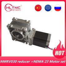 웜기어 베벨 체인 5:1-80:1 웜 감속기 NMRV030 11mm 입력 샤프트 기어 박스 속도 컨트롤러 Nema23 스테퍼, 05 Ratio20_01 RV030 2Nm