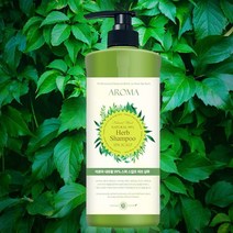 자연바람 아로마 내추럴99% 스파 스캘프 허브샴푸1000ml/천연유래샴푸
