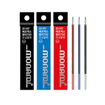 모나미 플립3 리필심 0.5mm 파랑, 5개