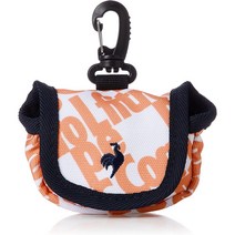 르꼬끄 골프공 파우치 오렌지 일본 남여공용 볼파우치