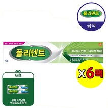 폴리덴트 의치부착재 후레쉬 민트 70g