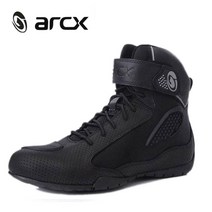 레이싱 부츠 프로 오토바이신발 보호대 롱부츠 숏부츠 arcx 오토바이 부츠 남성 모토 승마 부츠 여름 통기성 오토바이 신발 오토바이 헬기 크루저 투어링 발목 신발, l60625 블랙
