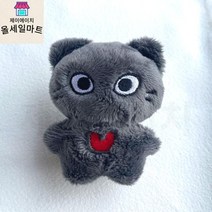 뉴진스 인형 토끼즈 5종세트 10cm 봉제 키링, 그레이(해린)