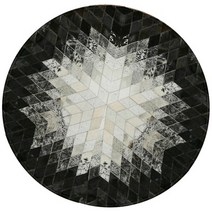 인테리어 박세리카페트 이케아 원형 발뢰뷔 겨울 러그 로할스 코스트코사용자 정의 라운드 거실 현대 미니멀 현관 연구 공장 브라질 수제 바느질 가죽 카펫