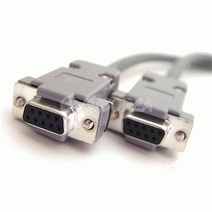 수작업 RS232 9핀 암-암 5M 다이렉트 시리얼케이블
