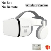 vr 기기 bobo bobo z6 casque 헬멧 3d 블루투스 폰 기계 가성비 게임, 협력사, 상자 없음 리모컨 없음