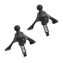 레드빈 차량용 고리 나사 받침방식 송풍구 거치대 DKAM, 블랙, 20개