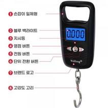 디지털 손저울 주방용 디지탈 휴대용 캐리어 여행용, 저울WH-A17L 골드