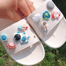 [9pcs]우주여행 지비츠세트 크록스꾸미기