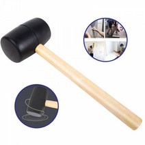 흠집방지 고탄성 DIY 목공예 고무 망치 대형 DD-10814 충격흡수망치 목공예고무망치 작업망치 공구 고탄성 안전고무망치 마루시공 우레탄망치 유리
