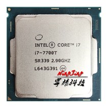 파워딜 인텔 코어 i7-7700T i7 2.9 GHz 쿼드 8 스레드 CPU 프로세서 35W LGA 1151, 한개옵션0