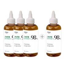 JHP 녹초엽 비듬 헤어토닉 100g 3+1 헤어에센스 두피케어, 100ml, 4개