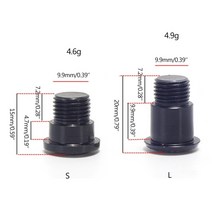 자전거 풀리 빅 자전거 뒷 변속기 고정 볼트 스타일 스틸 사이클링, 긴