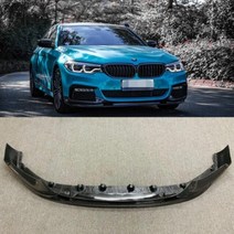 리얼 카본 파이버 프론트 립 스플리터 디퓨저 사이드 스커트 bmw 5시리즈 525 530li g30 g38 18 21 레이싱 그릴, 프론트 립 f