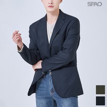 스파오 남성용 에코 소프트 린넨 셋업 자켓